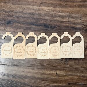 Baby/Toddler Wooden Closet Dividers